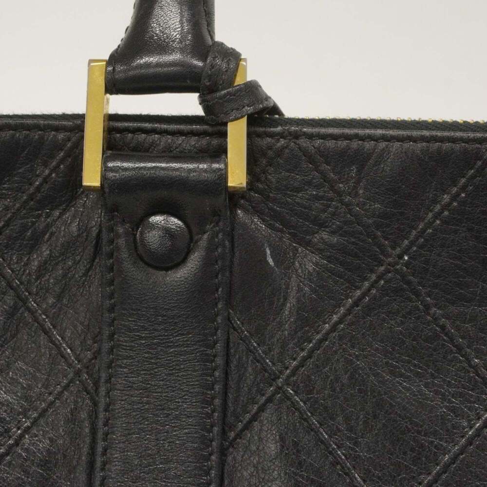 Chanel Bicolore Lambskin Handbag, Black, Women's - Picture 11 of 16